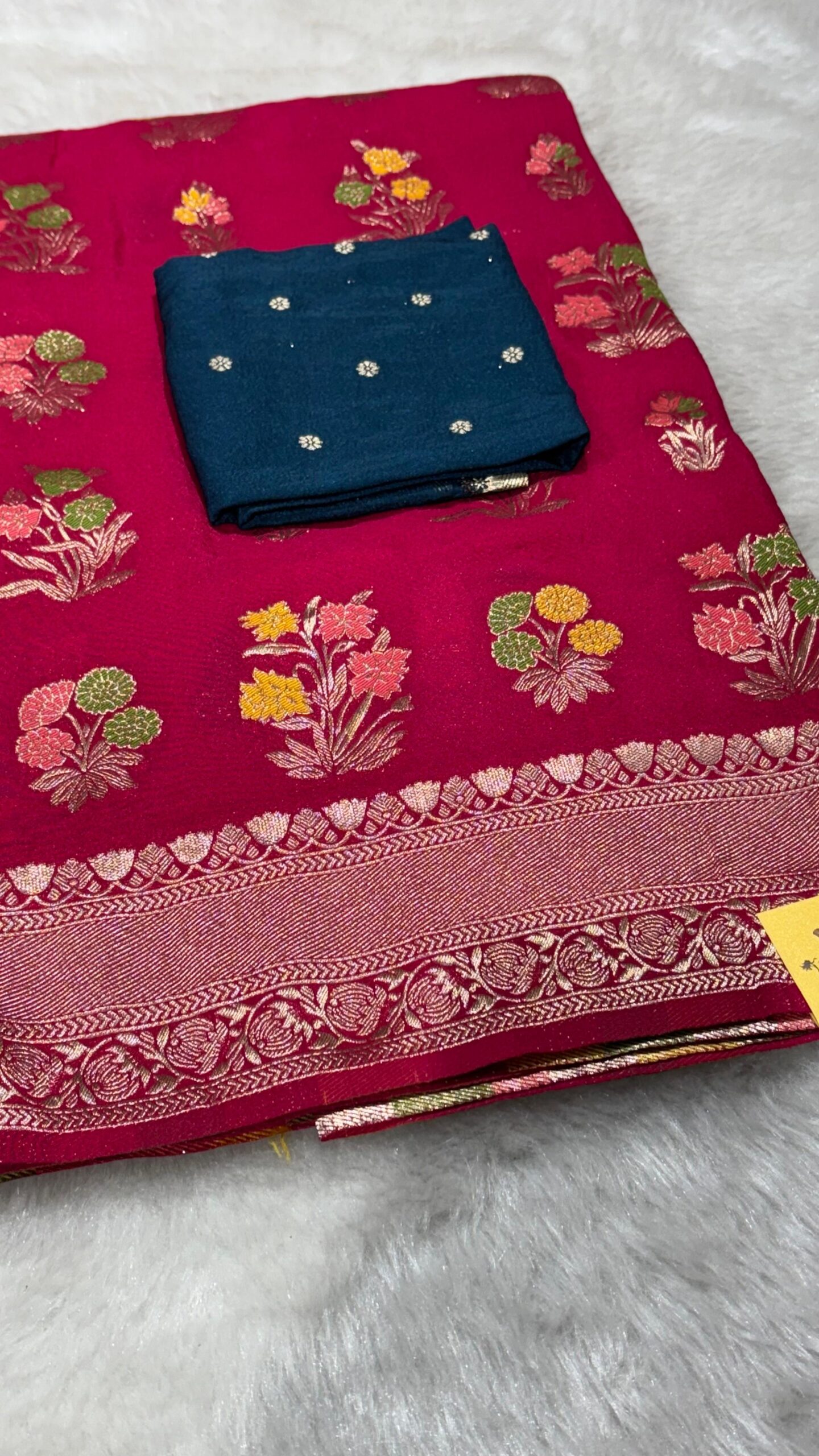 WhatsApp Image 2025-12-09 at 12.14.12 PM Floral Khaddi Georgette Sarees | Elegant Rajahmundry Sarees Collection